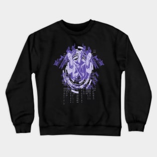 Cool Gangster Illustration Gift Idea Crewneck Sweatshirt